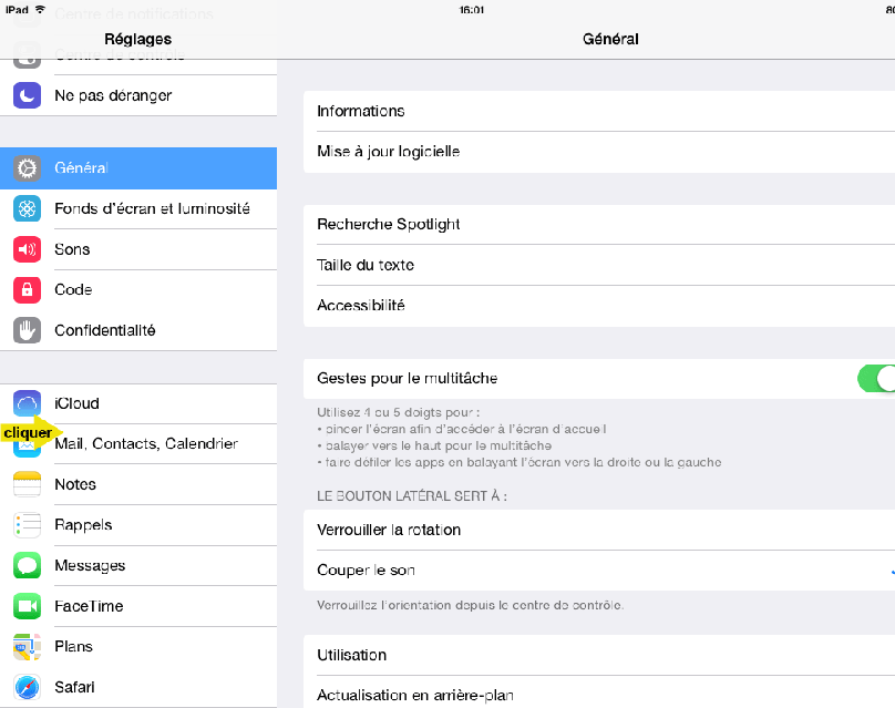 Messagerie sur Iphone ou Ipad - Wattechweb