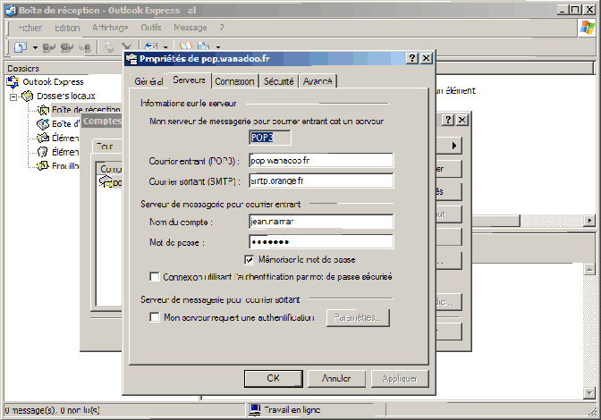 messagerie outlook express  10